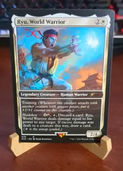 MTG: Ryu, World Warrior RARE #429, NM Secret Lair Drop Street Fighter Card!! - Image 2