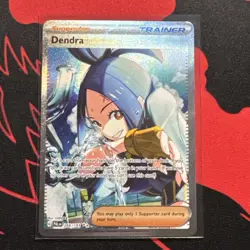Pokemon Dendra Trainer TCG Paldea Evolved Card 266/193 - Image 1