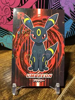 Pokemon Card Database Team Rocket Umbreon Heart Holo - Image 1