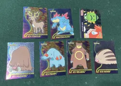 2001 Pokemon Topps Johto Series 1 Lot of 7 foil cards - Image 1