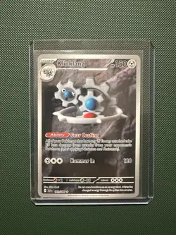 Yuka Morii Klinklang 141/086 Illustration Black Bolt, Rare Pokemon TCG Card NM++ - Image 1