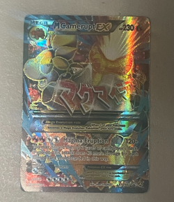 M Camerupt EX XY198a Holo Full Art Alternate Art Promo Pokemon Card - Image 1