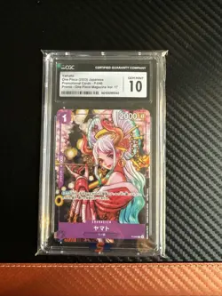 GEM MINT PSA 10 Yamato P-046 PROMO ONE PIECE Magazine Vol 17 Card GAME Japanese - Image 1