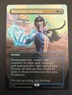 Mutational Advantage Secret Lair Drop: Fallout MTG Foil Near Mint - Image 1