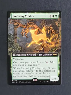 Enduring Vitality (Extended Art) Duskmourn: House of Horror Regular - Image 1