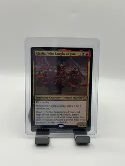 MTG, Alesha, Who Laughs at Fate $3 ORDER MIN 115 NM Foundations Regular - Image 1