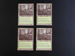 4x Hickory Woodlot LP [Mercadian Masques] #2 Mtg Magic Free Tracking! - Image 1