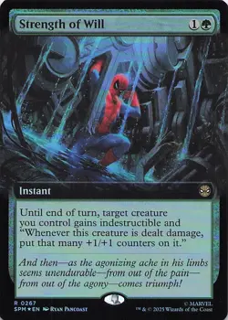 Strength of Will (Extended Art) Marvel's Spider-Man Foil - Image 1