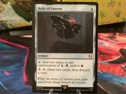 Relic of Sauron #79 (NM) Lord of the Rings LTC Magic MTG - Image 1