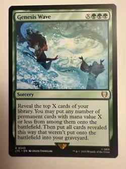 Genesis Wave [The Lord of the Rings: Tales of Middle-Earth Commander] Magic MTG - Image 1