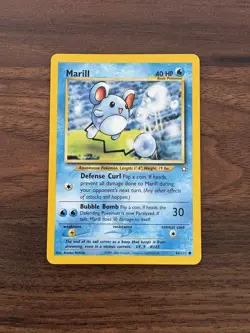 Pokemon Marill - WOTC Neo Genesis Common 66/111 Unlimited 2000 NM - Image 1