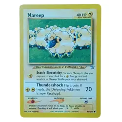 Mareep 65/111 Neo Genesis Regular Vintage Pokemon TCG NM - Image 1