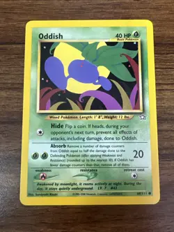 Oddish 68/111 - Neo Genesis - Common - NM - WotC - Pokemon TCG - Image 1