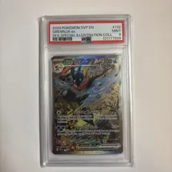 136925583 Greninja ex 2024 Pokemon SV Shrouded Fable Promo - SVP EN #132 PSA 9 - Image 1