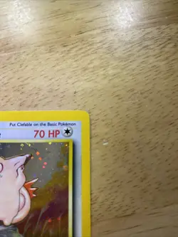 Pokemon TCG Clefable Base Set 2 Holo Unlimited Rare Card 5/130 MP-LP Condition - Image 4