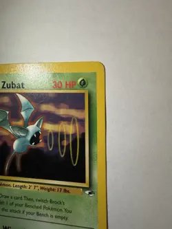 Pokemon TCG Brock's Zubat Gym Heroes 1st Ed Regular Common 24/132 2000 30 HP - Image 5