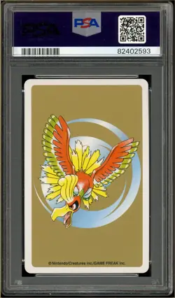 Pokemon - Goldeen 6 of Hearts, Gold Ho-oh Back Poker Deck #118 PSA 10 - Image 2