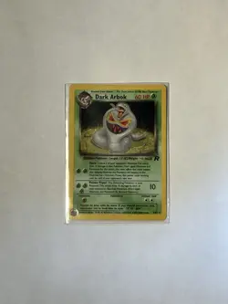 Pokemon TCG Dark Arbok Holo Rare 2/82 Unlimited Team Rocket - Image 1