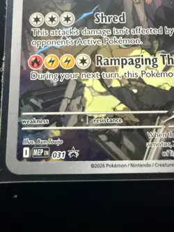 N's Zekrom Ascended Heroes ETB Black Star Promo IN HAND MEP 03 Pokemon TCG - Image 2
