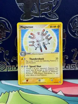 POKEMON 2004 non holo rare Magneton #27/112 FireRed & LeafGreen NM - Image 1