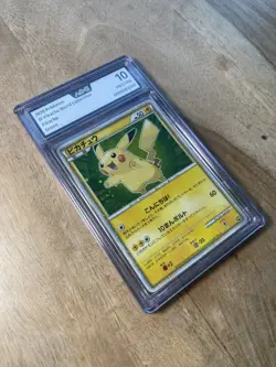 2010 Pikachu World Collection Japanese 7-11 Green AOG 10 *DOUBLE SWIRL* Pokemon - Image 5