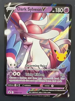 Dark Sylveon V ⭐ SWSH134 Holo Promo SWSH Black Star Pokemon NM - Image 1