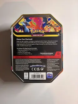 Pokemon TCG - Mega Charizard X ex - Tin - Brand New & Sealed 🔥🚚✅ - Image 2