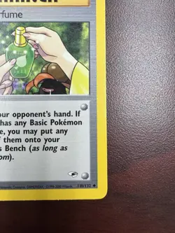 Pokemon TCG - ERIKA'S PERFUME - 1ST EDITION - 110/132 - Gym Heroes (2000) LP+ - Image 5