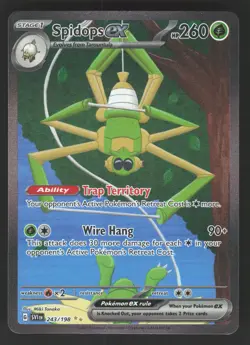 Spidops ex 243/198 Pokemon TCG SV01: Scarlet & Violet Base Set NM - Image 1