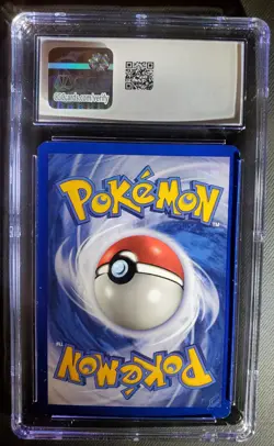 Pokemon TCG Zapdos Unlimited Holo Rare 15/62 Fossil FOIL ERROR CGC 8.5 NM-MINT+ - Image 3