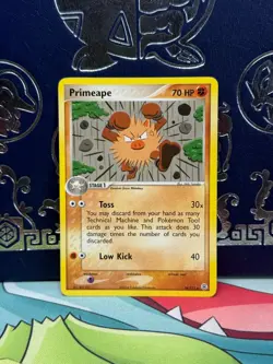 POKEMON 2004 Primeape #28/112 non holo rare FireRed & LeafGreen NM - Image 1