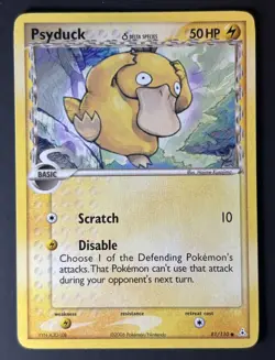 Psyduck (Delta Species) 81/110 Holon Phantoms Regular LP Pokemon Regular - Image 1