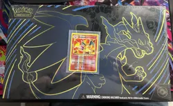 Pokemon Mega Charizard X ex Ultra-Premium Collection Box Booster Metal Coin - Image 1