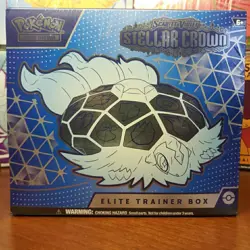 Pokemon Scarlet & Violet Stellar Crown Elite Trainer Box (ETB) Sealed - Image 1