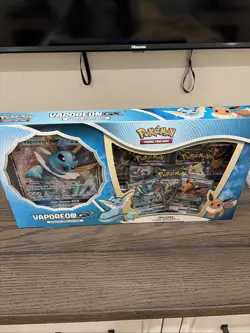 POKEMON 2019 VAPOREON GX Special Collection Box SEALED -nm Cond - Image 2