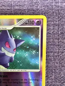 Pokemon TCG 2007 Gengar 27/130 Diamond and Pearl Reverse Holo MP - Image 3
