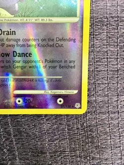 Pokemon TCG 2007 Gengar 27/130 Diamond and Pearl Reverse Holo MP - Image 4