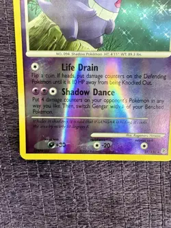 Pokemon TCG 2007 Gengar 27/130 Diamond and Pearl Reverse Holo MP - Image 5