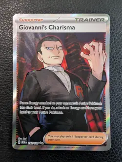Giovanni's Charisma - 197/165 Pokemon 151 (Pokemon) Full Art Ultra Rare - Image 1