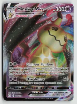 Mimikyu VMAX 069/172 Pokemon SWSH09: Brilliant Stars Ultra Rare NM - Image 1