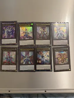 Kite Tenjo Galaxy-Eyes Photon Dragon Tachyon Deck Yugioh, 4 QCR And 1 CR - Image 3