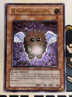 Winged Kuriboh TLM-EN005 Ultimate Rare 1st Edition YuGiOh! EURO PRINT NM - Image 3