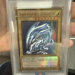 PSA 10 - 2020 Yugioh Blue Eyes White Dragon MAGO-EN001 Maximum Gold 1st Edition - Image 3