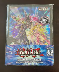 The Dark Magicians 9-Pocket Duelist Portfolio! Sealed New Dark Magician Girl - Image 1