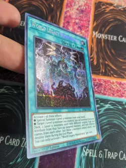 Yu-Gi-Oh! World Legacy Monstrosity MP20-EN076 1st Edition Prismatic Secret NM - Image 2