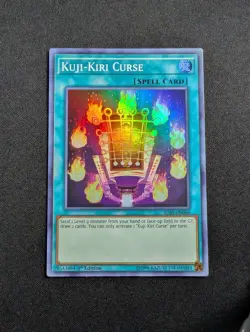 Yugioh - Kuji-Kiri Curse IGAS-EN066 1st Super Rare NM - Image 1
