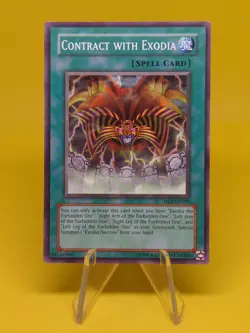Yugioh - Contract with Exodia (DR1-EN193) - Common Unlimited - Image 1