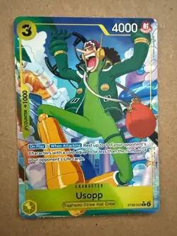 Usopp ST29-002 Alt Art One Piece TCG Starter Deck Egghead English - Image 1
