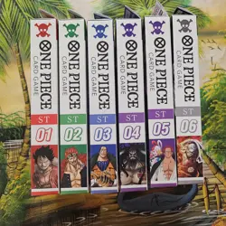 One Piece TCG Starter Deck LOT OF 6 ST-01 SR-02 ST-03 ST-04 ST-05 ST-06 SET NEW - Image 2