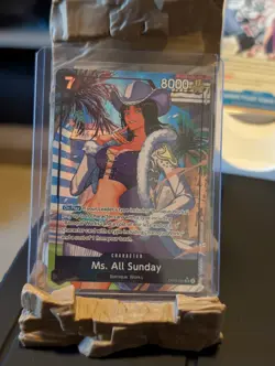 Ms. All Sunday OP14-084 SR Alternate Art -One Piece TCG - NM - Azure Sea's Seven - Image 1